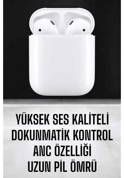 Bluetooth 5.0 Kablosuz Kulak İçi Kulaklık Yüksek Ses Kalitesi Belirtilmemiş