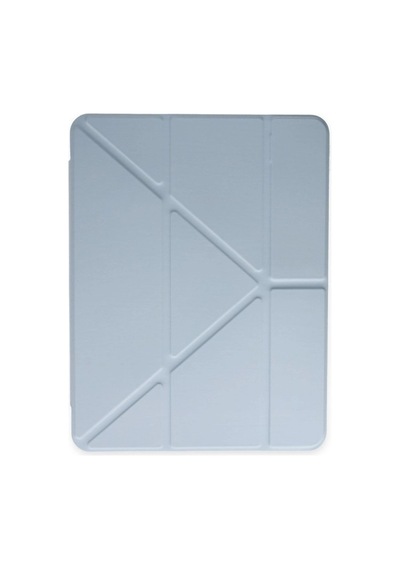 Apple iPad 10.2 8.nesil Kılıf Kalemlikli Mars Tablet Kılıfı - Mavi