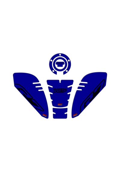 Gp Kompozit Yamaha R7 2021-2023 Uyumlu Tank Pad Seti Mavi