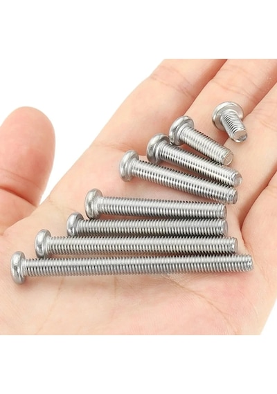 M6x90mm Ysb Vida Dın7985 Yıldız Silindir Başlı Civata 10 Adet Diğer