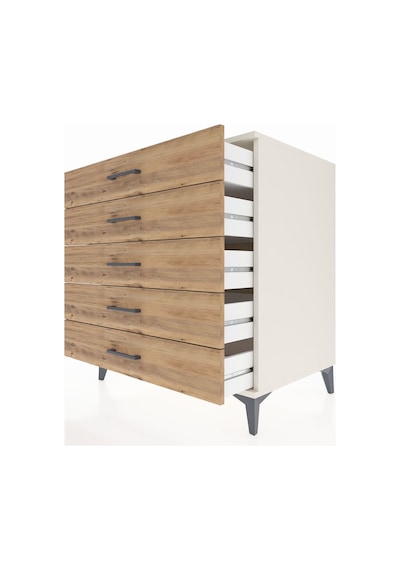 Kronos Şifonyer 5 Çekmeceli 88x59x96 Aytaşı-çam Aytaşı
