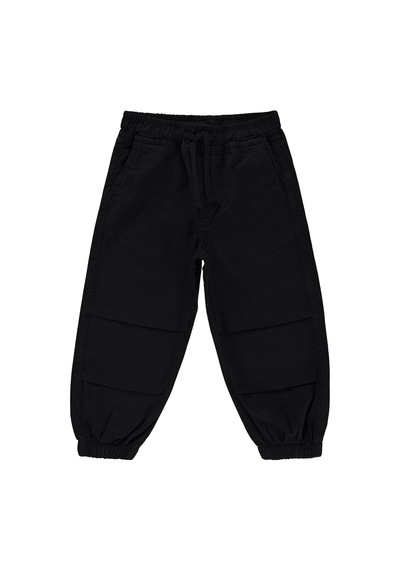 Civil Boys Paçası Lastikli 2-5 Yaş Pantolon - Siyah