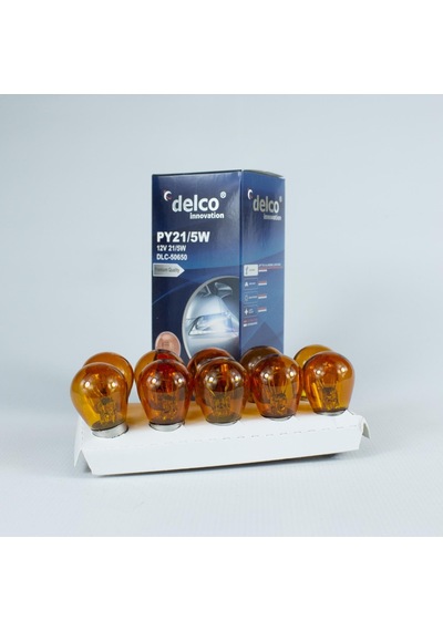 Delco U.s.a P21/5w 1016 Naturel Amber 12 Volt Ampul 10 Adet Bay15d