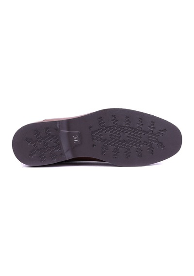 Fosco - Hakiki Deri Taba Rengi Erkek Klasik Ayakkabı - 3103-1496 Taba