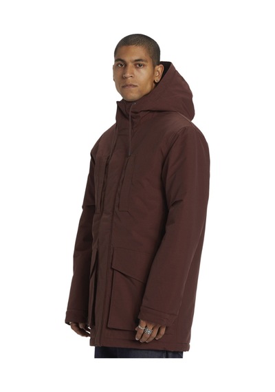 Dc Murrayfield Insulated Erkek Kahverengi Parka Kahverengi Kahverengi
