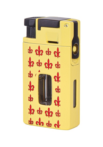 Çift Torch Pürmüz Monte Cristo Özel Üretim Dahili Delici & V Kesici Metal Puro Çakmağı - Tr7916