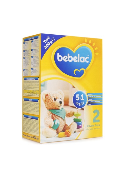 Bebelac 2 Devam Sütü 400 G 2 Adet