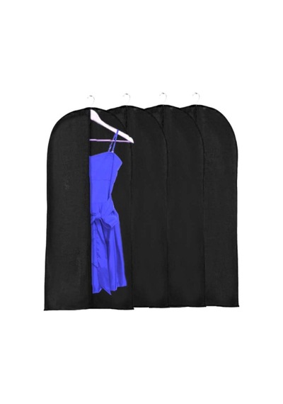 Siyah Elbise Kılıfı 5 Adet Dolabınız Duzene Girer Belirtilmemiş 60 X 100 Siyah Tr Diğer