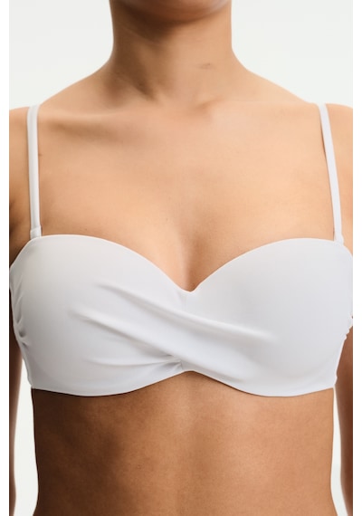 Penti Beyaz Straplez Cup Bikini Üstü