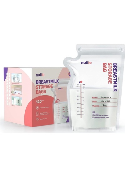 Nuliie 120 Adet Anne Süt Saklama Torbası 226 Ml Bpa Içermez Emzirme Aksesuarları