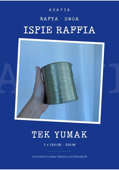 Asavia Ispie Rafya İp Çanta Ve Şapka Örgü İpi 150 Gr 250 M 290a
