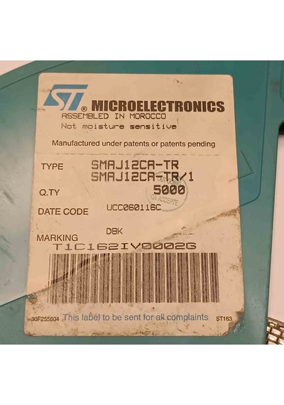 Smaj12ca 12v Stmicroelectronics Transil Diyot 67 Adet