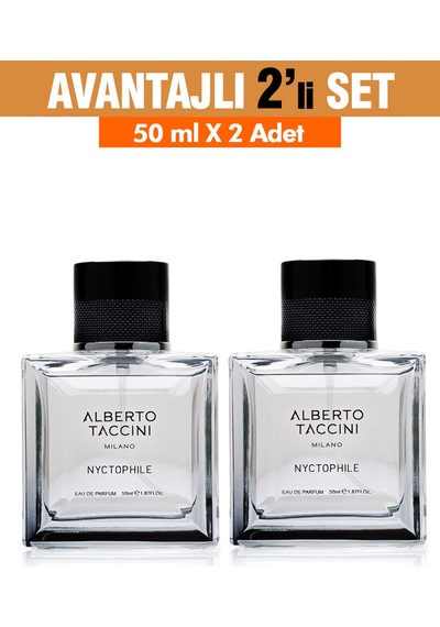 Alberto Taccini Nyctophile Erkek Parfüm EDP 2 x 50 ML