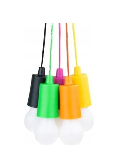 Cord Light Ch-6088 E27 Duy İpli Çek Yak Lamba Mor Pull