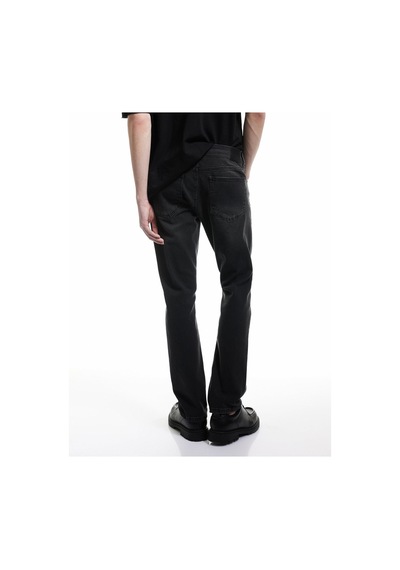 Koton Normal Bel Pamuklu Slim Fit Jean Pantolon - Brad Jean Antrasit