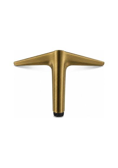 Aydos 4 Adet 12 Cm Mat Antik Sarı Metal Mobilya Ayağı Modern Tasarım Koltuk Dolap Ayağı 6395751