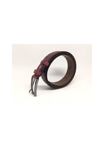 Mammamia 3216 Bordo Erkek Pantolon Kemeri 3,5 Cm