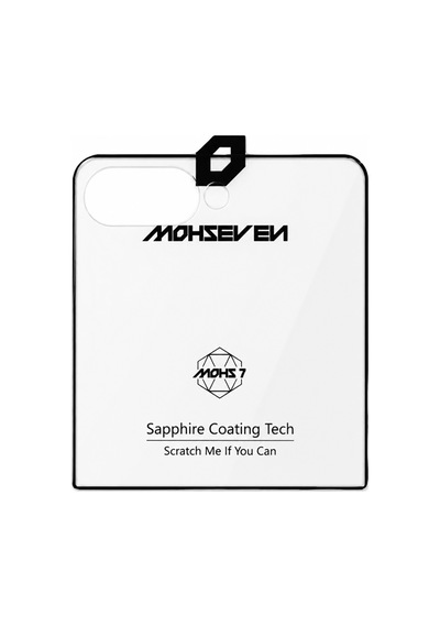 Galaxy Z Flip 7 Uyumlu Mohseven Sapphire Coating 2.5d Hd Temperli Cam Ekran Koruyucu Şeffaf