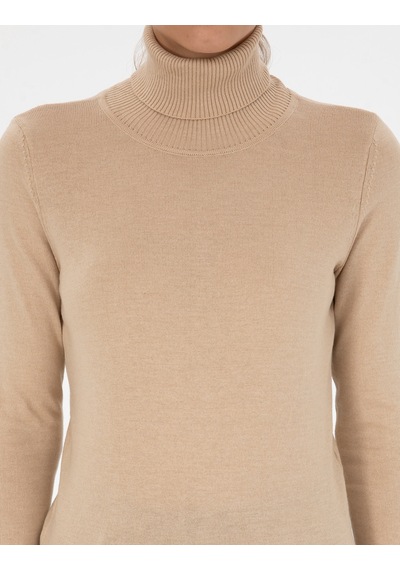 Pierre Cardin Kadın Bej Kazak /triko 50315747-vr011 Bej