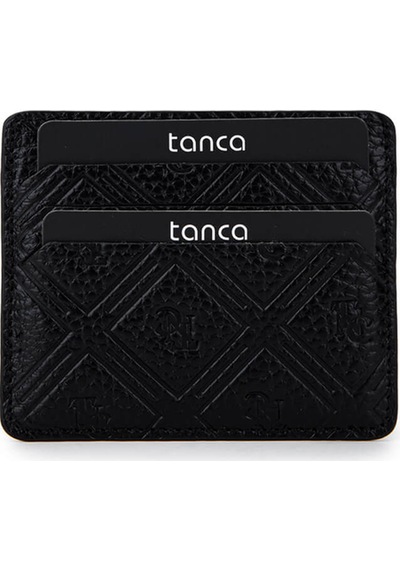 Tamer Tanca Erkek Hakiki Deri Siyah Kartlık 1155 106 Erk Krtlk Sk25-26 Sıyah Fltr Bsk Siyah