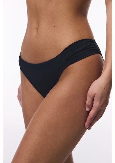 Penti Siyah Düşük Bel Hipkini Bikini Altı
