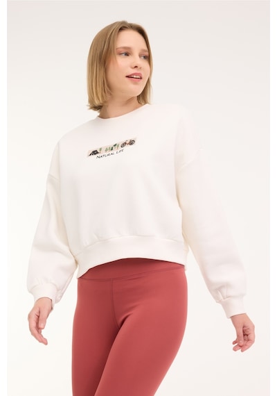 Kinetix Wl Holly 16bt102 4pr Ekru Kadın Sweatshirt Bej