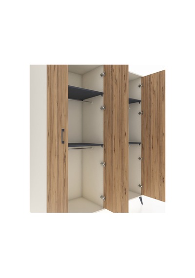 Kronos Gardrop 4 Raflı 4 Kapaklı 4 Askılı 176x59x221 Aytaşı-çam/antrasit Çam/antrasit Kronos Gardrop 4 Raflı 4 Kapaklı 4 Askılı 176x59x221 Aytaşı-çam/antrasit Çam/antrasit