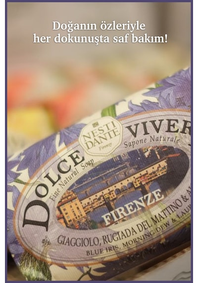 Nesti Dante Dolce Vivere Frienze Vegan Bakım Sabun 250 G