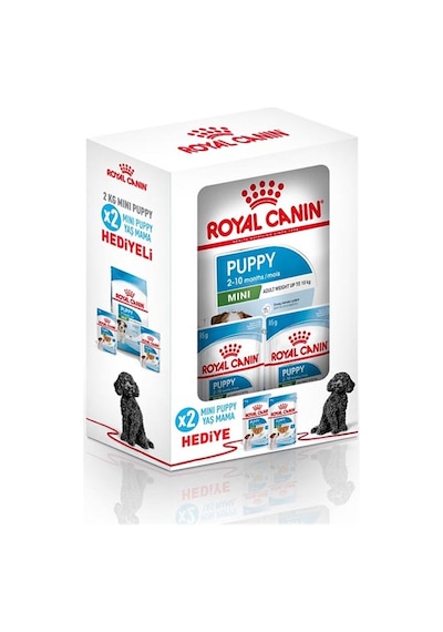 Royal Canin Box Puppy Yavru Köpek Maması 2 KG + Yaş Mama 2'li