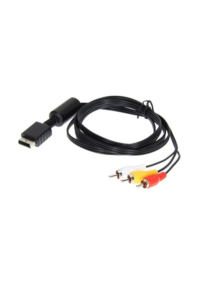 Playstation PS2 PS3 AV LCD TV 3 RCA Lale Bağlantı Görüntü Kablo