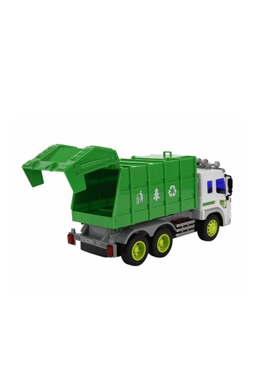28 Cm Pilli Sesli Işıklı Çöp Kamyonu 0783