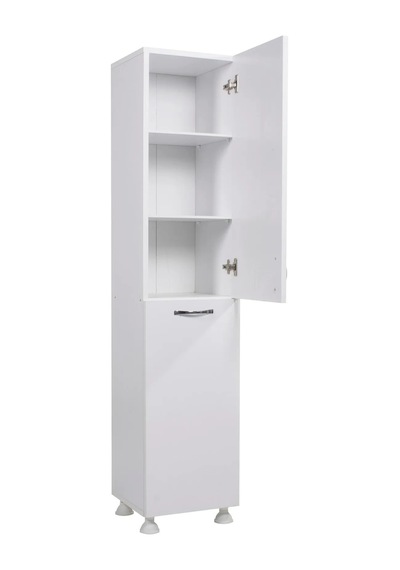 My Design Kirli Çamaşır Dolabı- Çok Amaçlı Dolap Beyaz