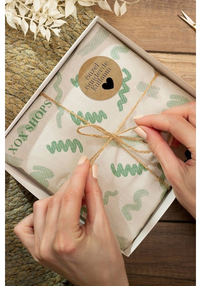 Güzel Günlerde Kullanın Kraft Sticker 3x3cm St2306 Çok Renkli