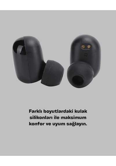 10 Metre Çekim Mesafeli Hafif Tasarımlı Bluetooth Kulaklık Ve Şarj Kutusu Seti