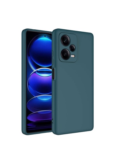 Xiaomi Redmi Note 12 Pro Plus 5g Kılıf Yumuşak Silikon Kamera Korumalı Lansman Pazarplus Koyu Mor