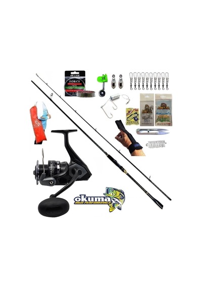 Okuma Wave Power 3000 274cm 8-42gr Karbon Zen Pro Kıyı Olta Takımı Seti