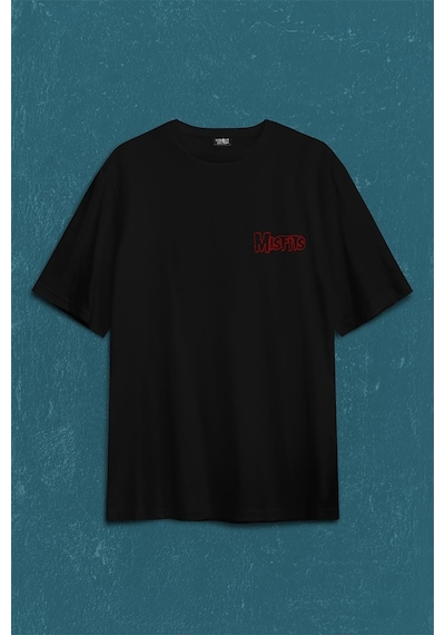 The Misfits Legacy Of Brutality Punk Rock Sırt Ön Baskılı Oversize Tişört Unisex T-shirt 001