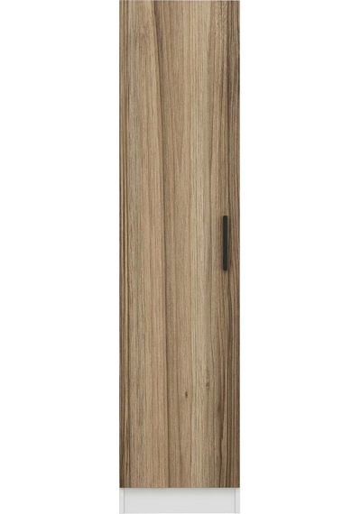Minar Kale 1 Kapaklı Raflı Dolap Beyaz - Dore 210cm