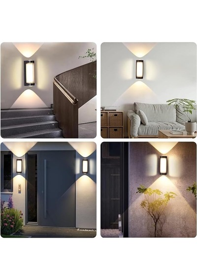 Ucuz Geldi Dekoratif 3 Yönlü Led Aydınlatma 9w 3200k Gün Işığı İç Ve Dış Mekan Cata Lara Led Aplik Duvar Lam Çok Renkli