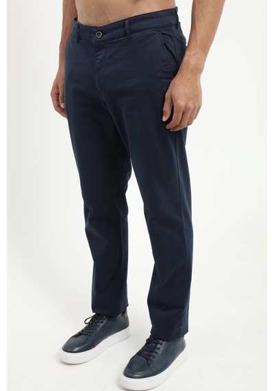 Dufy Erkek Regular Fit Lacivert Pantolon-19096
