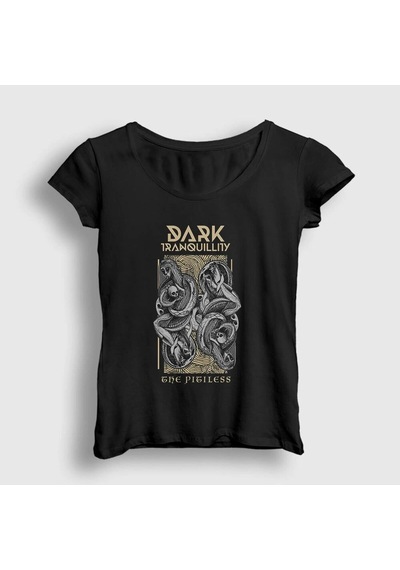 Startmore Adrift Kod Presss Kadın Siyah Pitiless Dark Tranquillity T-shirt 137538tt Siyah