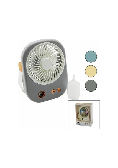 River World Mini Fan Usb Su Spreyli Masaüstü