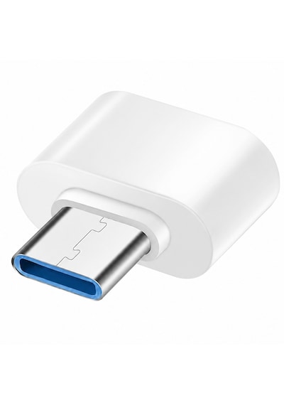 4311b Type C Usb 3.1 To Usb 3.0 Beyaz Şarj Data Çevirici Dönüştürücü Adaptör