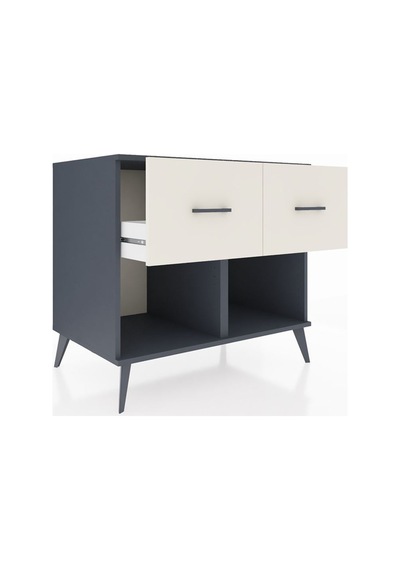 Kronos Şifonyer 2 Çekmeceli 88x59x80 Antrasit-çam/aytaşı Çam/aytaşı Kronos Şifonyer 2 Çekmeceli 88x59x80 Antrasit-çam/aytaşı Çam/aytaşı