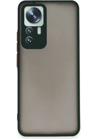 Newface - 285 - Xiaomi Mi 12t Pro Kılıf Montreal Silikon Kapak - Edntrend - - Yeşil