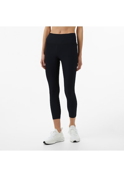 Under Armour Meridian Rib Kadın Siyah Koşu Tayt 1386467 Siyah