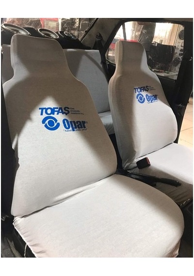 Tofaş Uyumlu Opar Servis Kılıfı - Opar Logolu Likralı Servis Kılıfı - T