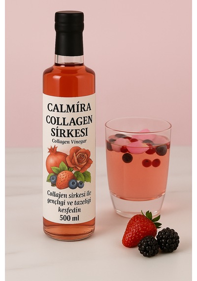 Calmira Kolajen Sirkesi 500 Ml - Collagen Sirkesi Kolajen Şurubu Katkısız Ve Doğal "tip-1 Ve Tip-3"