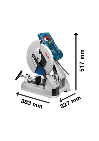 2000 W Elektrikli Profil Kesme Makinesi, 305 Mm Kesme Kapasitesi İle Metal İşleme