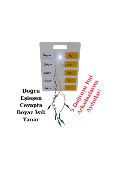 İnteraktif Kelime Eşleştirme Oyunu - Bilim Fuarı Eğitim Seti